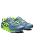 Asics Gel-Resolution 9 Steel Blue Hazard Green - buty tenisowe