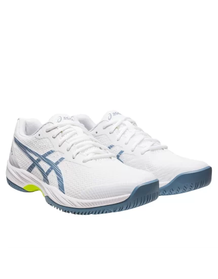 Asics Gel-Game 9 Clay/OC White Steel Blue - męskie buty tenisowe
