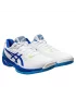 Asics Solution Speed FF 2 Clay White Tuna Blue - buty tenisowe