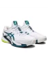 Asics Court FF 3 White Gris Blue - męskie buty tenisowe