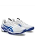 Asics Solution Speed FF 3 Clay White Tuna Blue - męskie buty tenisowe