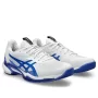 Asics Solution Speed FF 3 Clay White Tuna Blue - męskie buty tenisowe