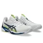 Asics Solution Speed FF 3 Clay White Mako Blue - męskie buty tenisowe