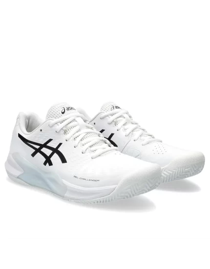 Asics Gel-Challenger 14 Clay White Black - buty tenisowe