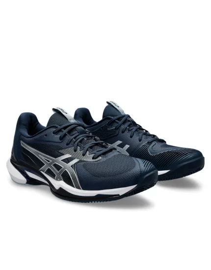 Asics Solution Speed FF 3 Clay French Blue Pure Silver - męskie buty tenisowe