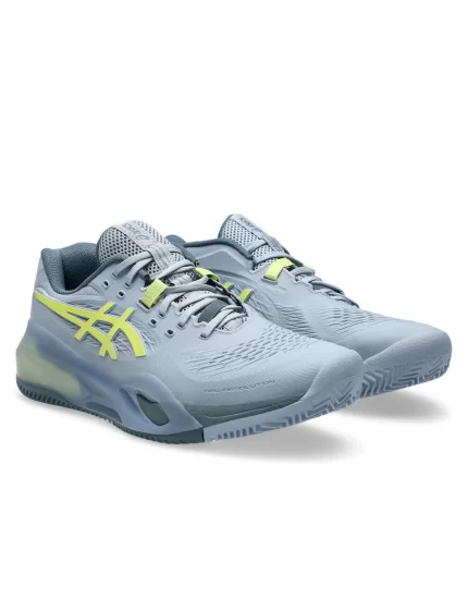 Asics Gel-Resolution X Clay Grey Blue - buty do tenisa