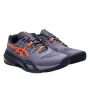 Asics Gel-Resolution X Clay Greyish Purple Nova Orange - buty do tenisa