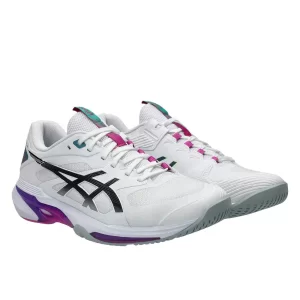 Asics Gel-Solution Speed FF 4 White / Digital Sakura - obuwie tenisowe męskie