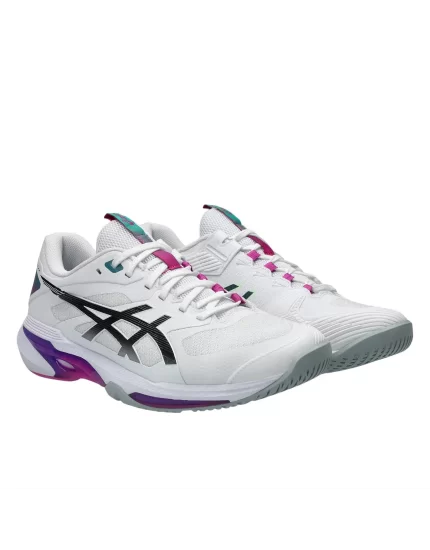Asics Gel-Solution Speed FF 4 White /Digital Sakura - obuwie tenisowe męskie