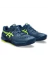 Asics Gel-Resolution 9 Clay Mako Blue Safety Yellow - buty tenisowe