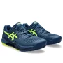 Asics Gel-Resolution 9 Clay Mako Blue Safety Yellow - buty tenisowe
