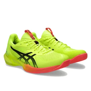 Asics Solution Speed FF 3 Clay PARIS Safety Yellow Black - męskie buty tenisowe