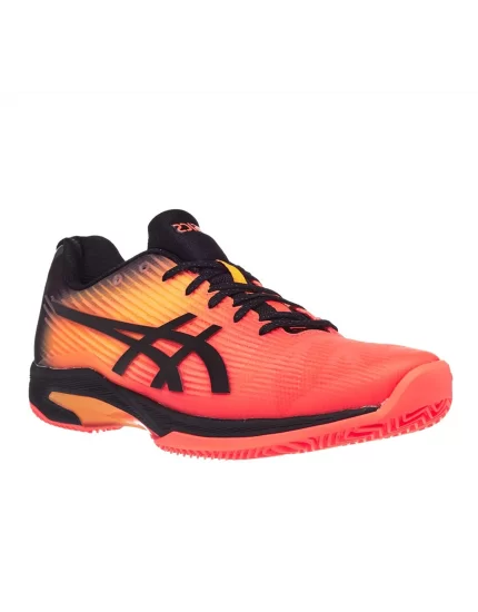 Asics Gel-Solution Speed FF Clay L.E Flash Coral Black - buty tenisowe