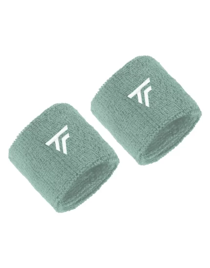 Tecnifibre Wristbands Sage (2 szt.) - frotki na nadgarstek