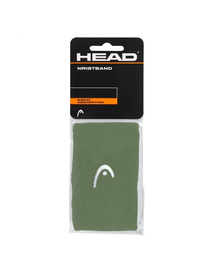 Head Wristband Zielone 5 (2 szt.) - frotki na nadgarstek