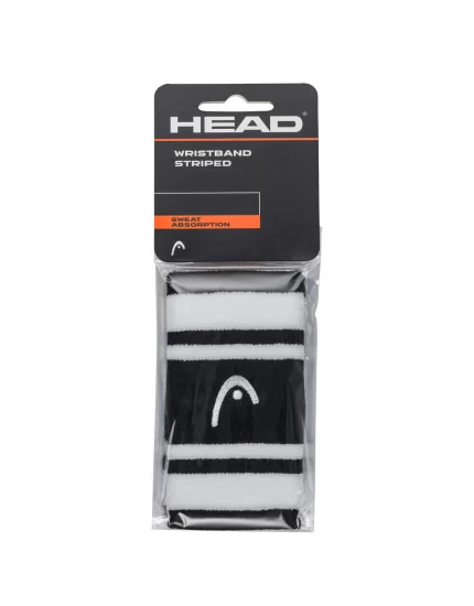 Head Wristband Striped 5 (2 szt.) - frotki na nadgarstek