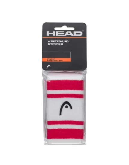Head Wristband Striped 5 (2 szt.) - frotki na nadgarstek
