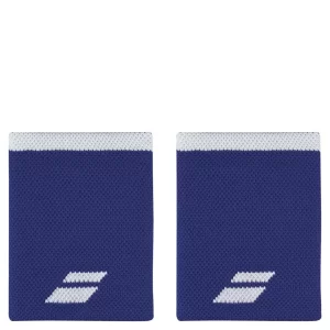 Babolat Logo Jumbo Wristband Sodalite Blue (2 szt.) - frotki na nadgarstek