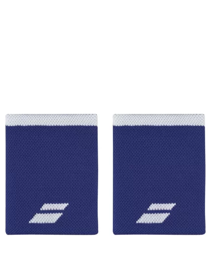 Babolat Logo Jumbo Wristband Sodalite Blue (2 szt.) - frotki na nadgarstek