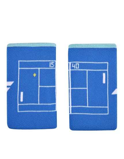 Babolat Reversible Jumbo Wristband Blue Purple - frotki na nadgarstek