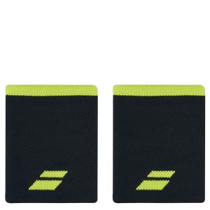 Babolat Logo Jumbo Wristband Grey Aero (2 szt.) - frotki