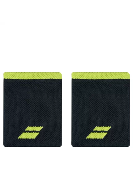 Babolat Logo Jumbo Wristband Grey Aero (2 szt.) - frotki