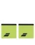 Babolat Logo Wristband Aero Grey (2 szt.) - frotki na nadgarstek