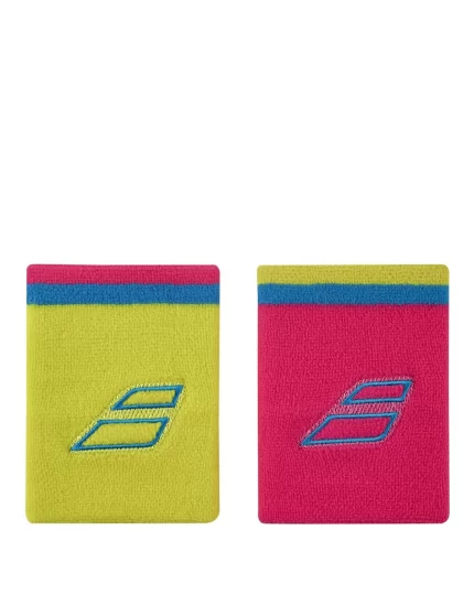 Babolat Terry Jumbo Wristband Pink Aero (2 szt.) - frotki
