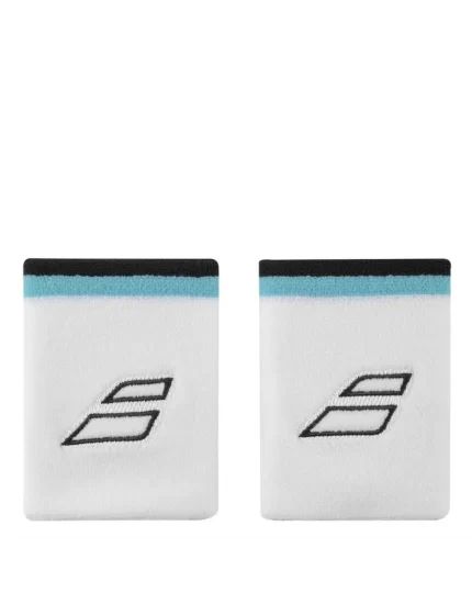 Babolat Terry Jumbo Wristband White Estate Blue (2 szt.) - frotki