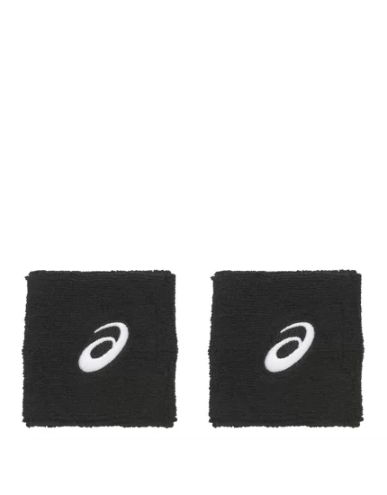 Asics Wristband Czarne (2 szt.) - frotki na nadgarstki