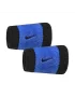 Nike Swoosh Wristbands Comet Blue Black (2 szt.) - frotki na nadgarstek