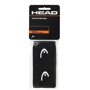 Head Wristband Black 2.5 (2 szt.) - frotki na nadgarstek