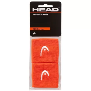 Head Wristband Pomarańczowe 2.5 (2 szt.) - frotki tenisowe