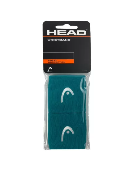 Head Wristband Turkusowy 2.5 (2 szt.) - frotki tenisowe