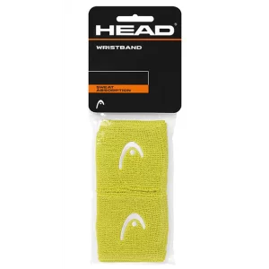 Head Wristband Lime 2.5 - frotki tenisowe