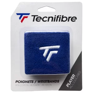 Tecnifibre Wristband Royal Blue (New Logo) - frotki na nadgarstek