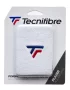 Tecnifibre Wristband XL White (New Logo) - frotka na nadgarstek