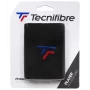 Tecnifibre Wristband XL Black (New Logo) - frotka na nadgarstek
