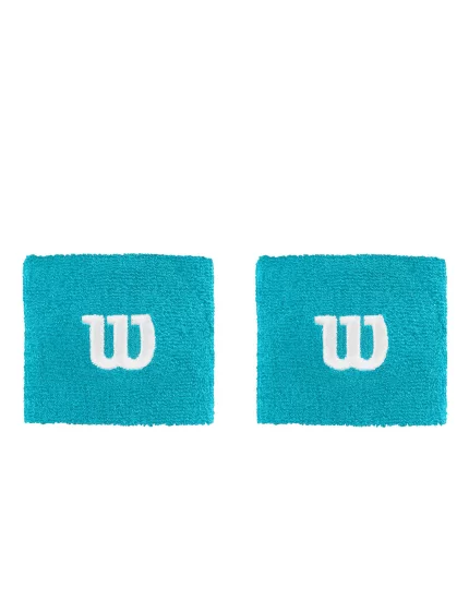 Wilson Wristband Scuba Blue (2 szt.) - frotki na nadgarstek