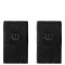 Wilson Extra Wide Wristband Czarne (2 szt.) - frotki