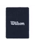 Wilson Wide Terry Wristbands Classic Navy (2 szt.) - frotki