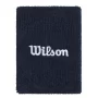 Wilson Wide Terry Wristbands Classic Navy (2 szt.) - frotki