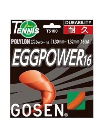 Gosen Eggpower Pomarańczowy - naciag tenisowy