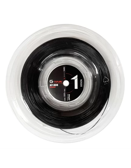Gosen G-Tour 1 Czarny 220m - naciąg do rakiety tenisowej