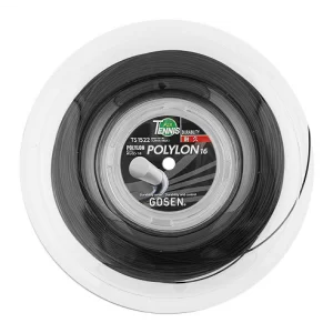 Gosen Polylon Czarny 200m - naciąg tenisowy