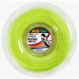 Gosen Proform Tuff Lime 200m - naciąg tenisowy