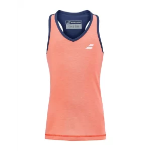 Babolat Play Tank Top Girl Różowo Granatowy- top tenisowy