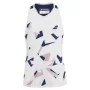 Babolat Compete Tank Top Girl White Estate Blue - top tenisowy
