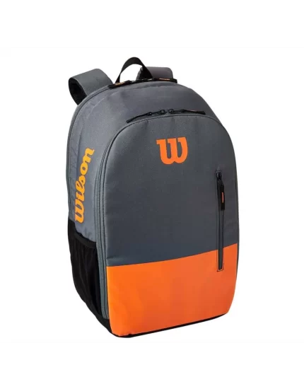 Wilson Team Backpack Pomarańczowy Szary  - plecak tenisowy