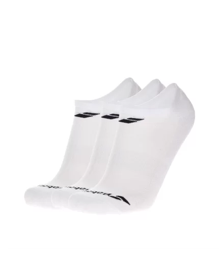 Babolat Invisible 3 Pairs Pack Junior White (3 pary) - skarpetki tenisowe